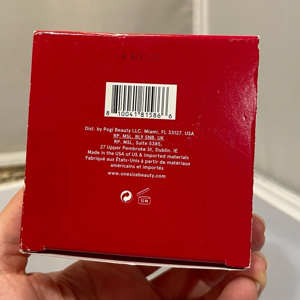 NIB Auth ONE/SIZE Ultimate Setting Powder in Ultra Peach Makeup 1.2 OZ Ret $36!